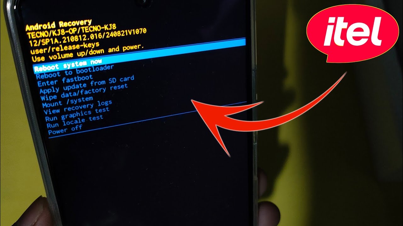 Itel Mobile Android Recovery Problem | Itel Mobile Recovery Mode
