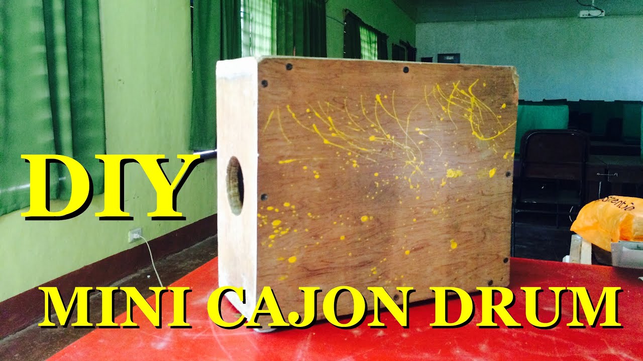 How to Make a Mini Cajon Drum