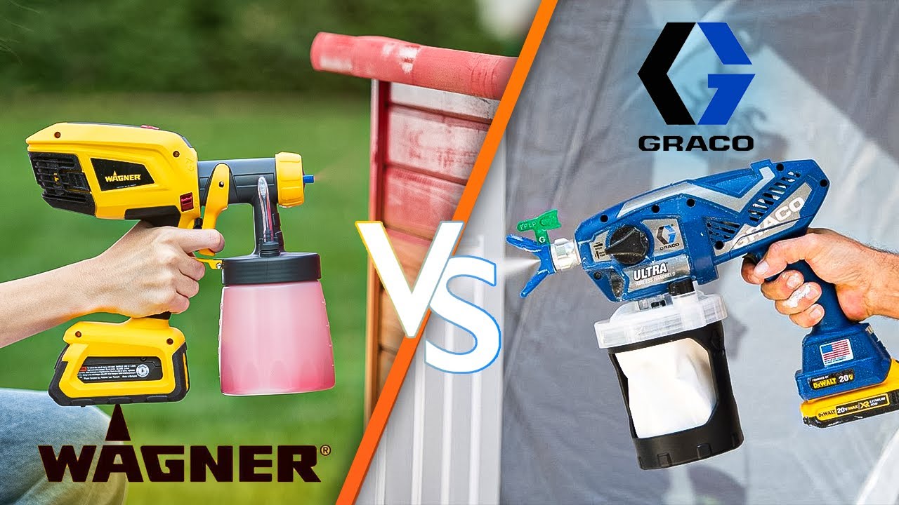 Graco vs Wagner Paint Sprayers - Which One You Should Choose?