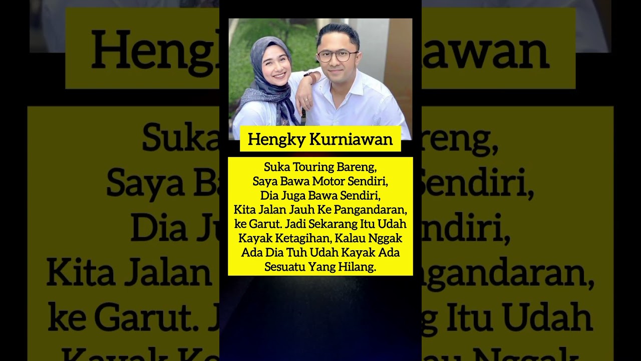 Hengky Kurniawan Ketagihan Ajak Istri Touring Motor