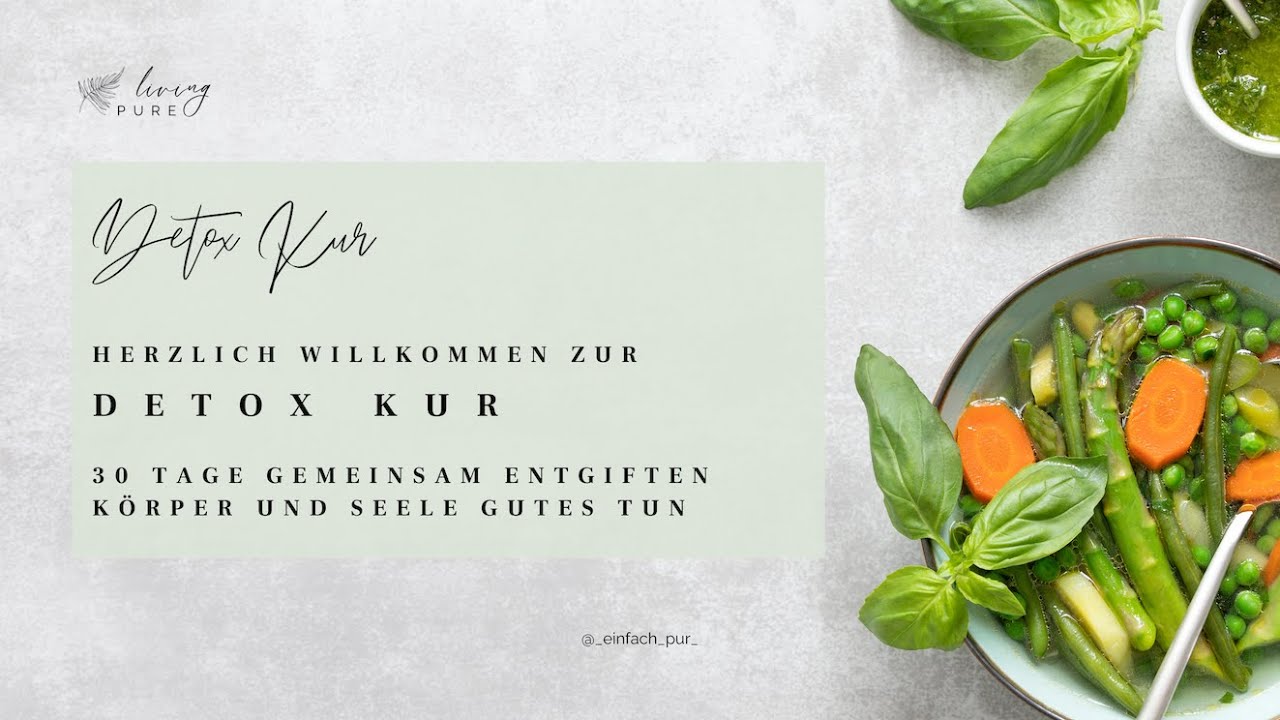 Herzlich Willkommen beim Detox