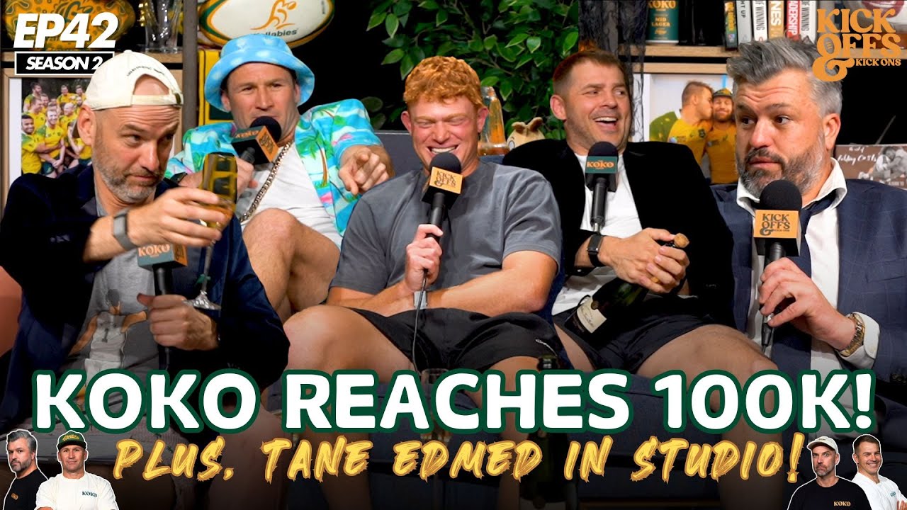 Wallaby Tane Edmed Joins KOKO to Celebrate the Show Reaching 100K Subscribers