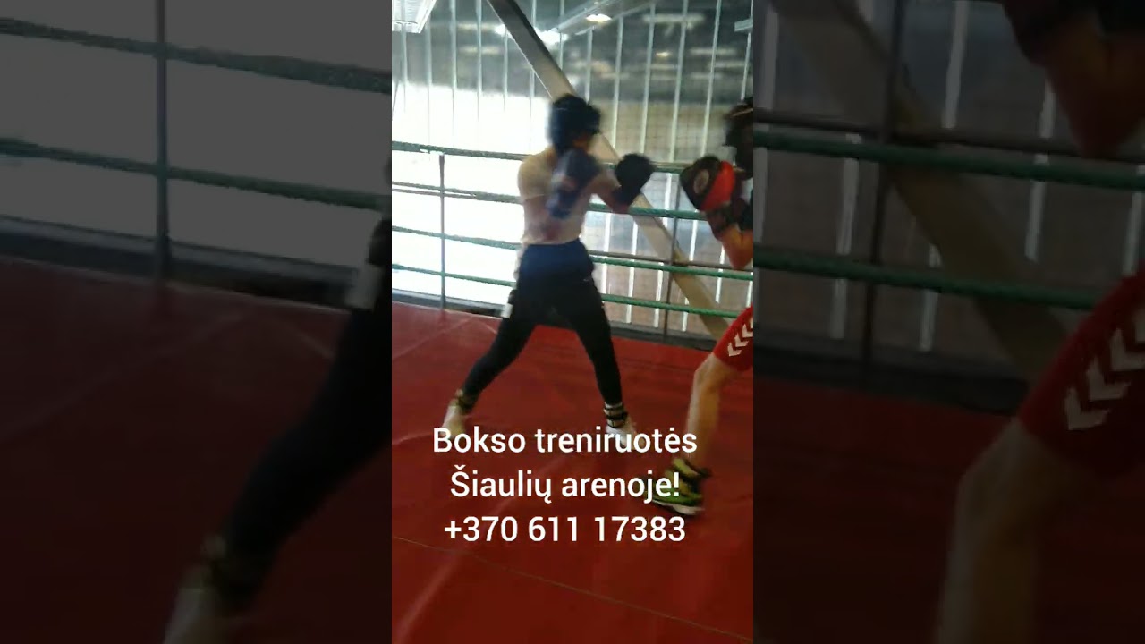 Bokso treniruotės &Scaron;iaulių arenoje!