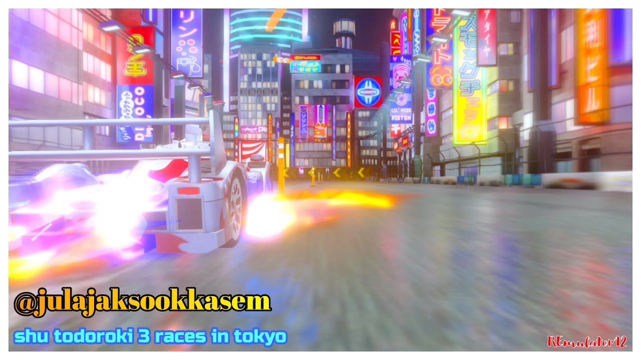 Cars 2 The Video Game | Shu Todoroki Race in Tokyo (3 Races)