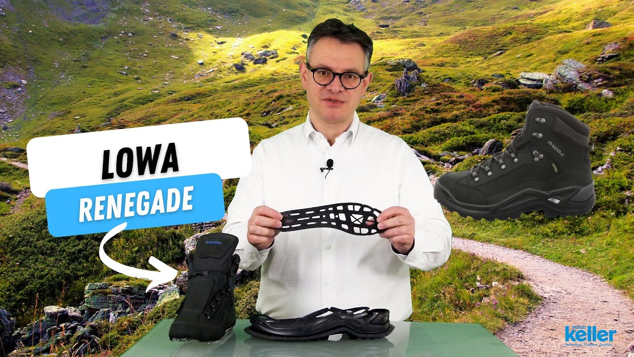 Geheimnis gel&uuml;ftet - So ist der Lowa Renegade aufgebaut!