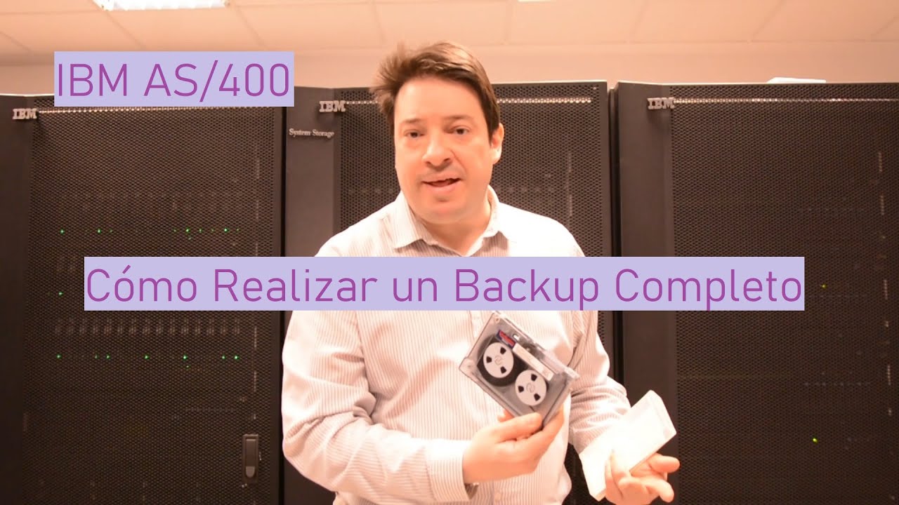 Como realizar un Backup completo en un AS/400
