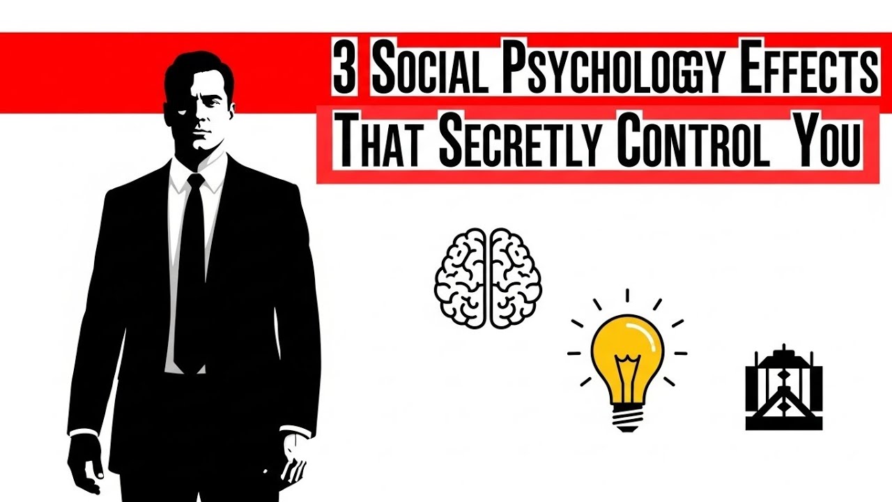 3 Social Psychology Effects That Secretly Control You 😳🧠 Perception vs Reality