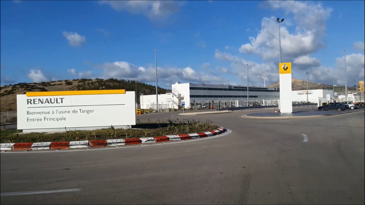TANGER - Route de Tetuan à l'usine Renault Nissan / طنجة   من طريق تطوان إلى معمل رونو نيسان