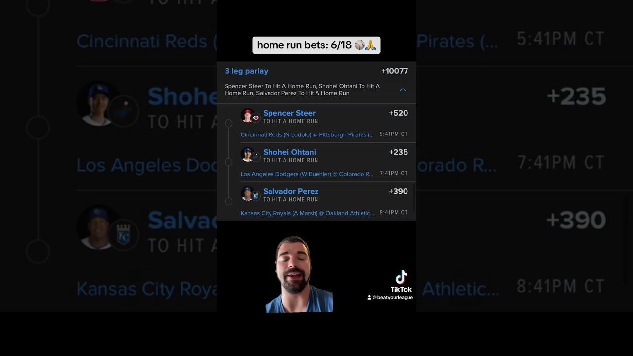 MLB HOME RUN PICKS : Dinger Tuesday June 18th