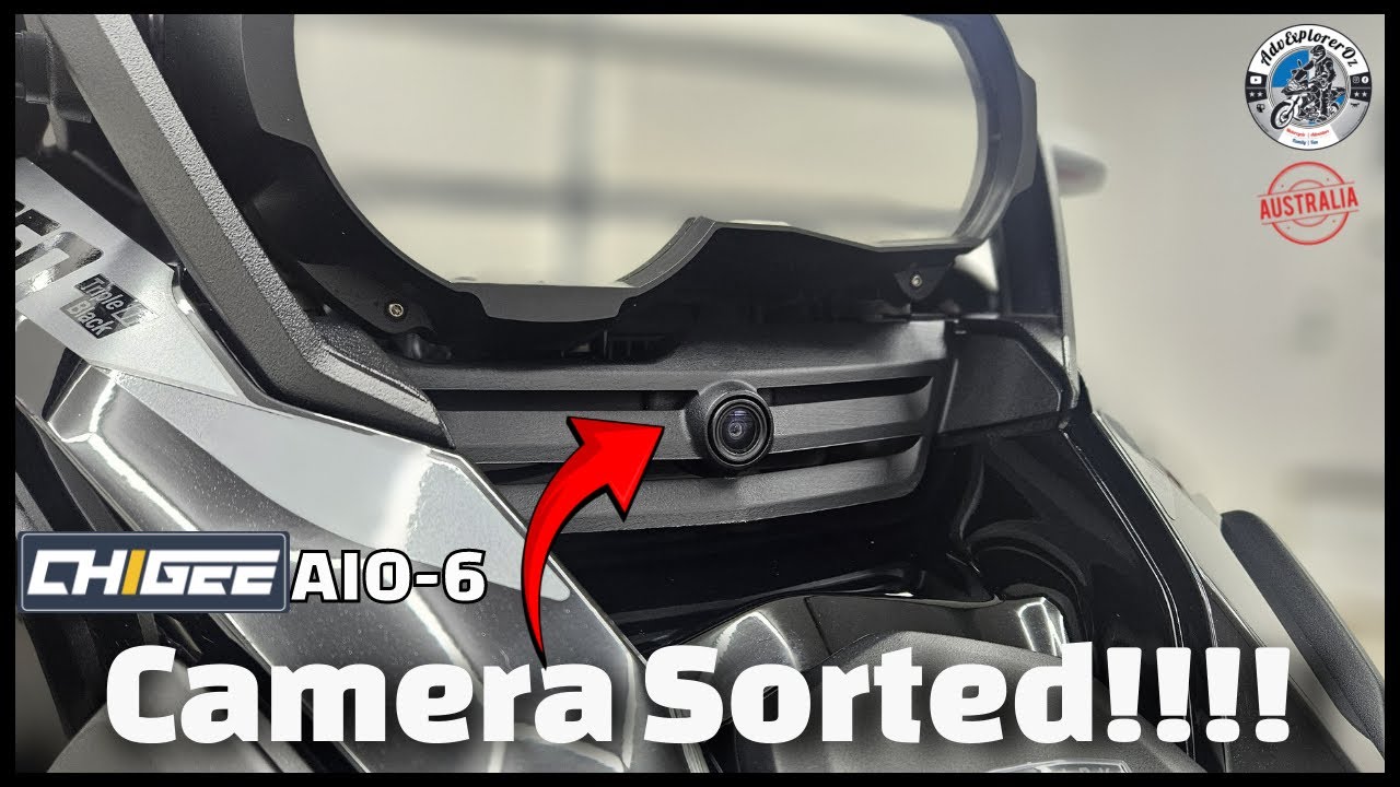 Потрясающая 3D-печатная решётка радиатора преображает мой BMW R1250GSA | Установка камеры Chigee