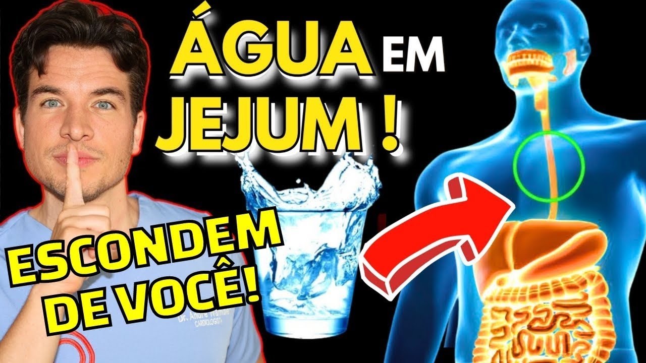 O VERDADEIRO motivo de TOMAR ÁGUA EM JEJUM TODOS OS DIAS (que ninguém te conta)!
