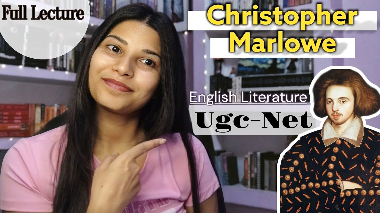 Кристофер Марлоу UGC-NET Английская литература*Полная лекция* #englishliterature #ugcnet