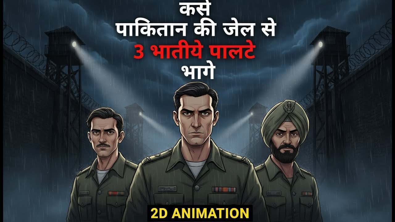 “How 3 Indian Pilots Outsmarted Pakistan Jail – A True Story”