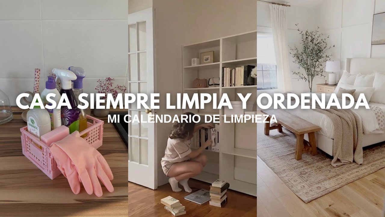 CÓMO me ORGANIZO para TENER mi CASA siempre LIMPIA y ORDENADA 🫧🧹(ORDEN y LIMPIEZA) 💜Jessi Franquet💜