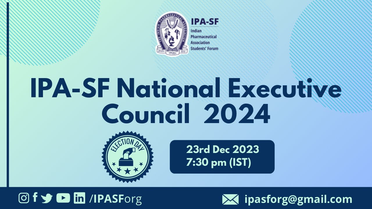 IPA-SF National Executive Council 2024 Elections
