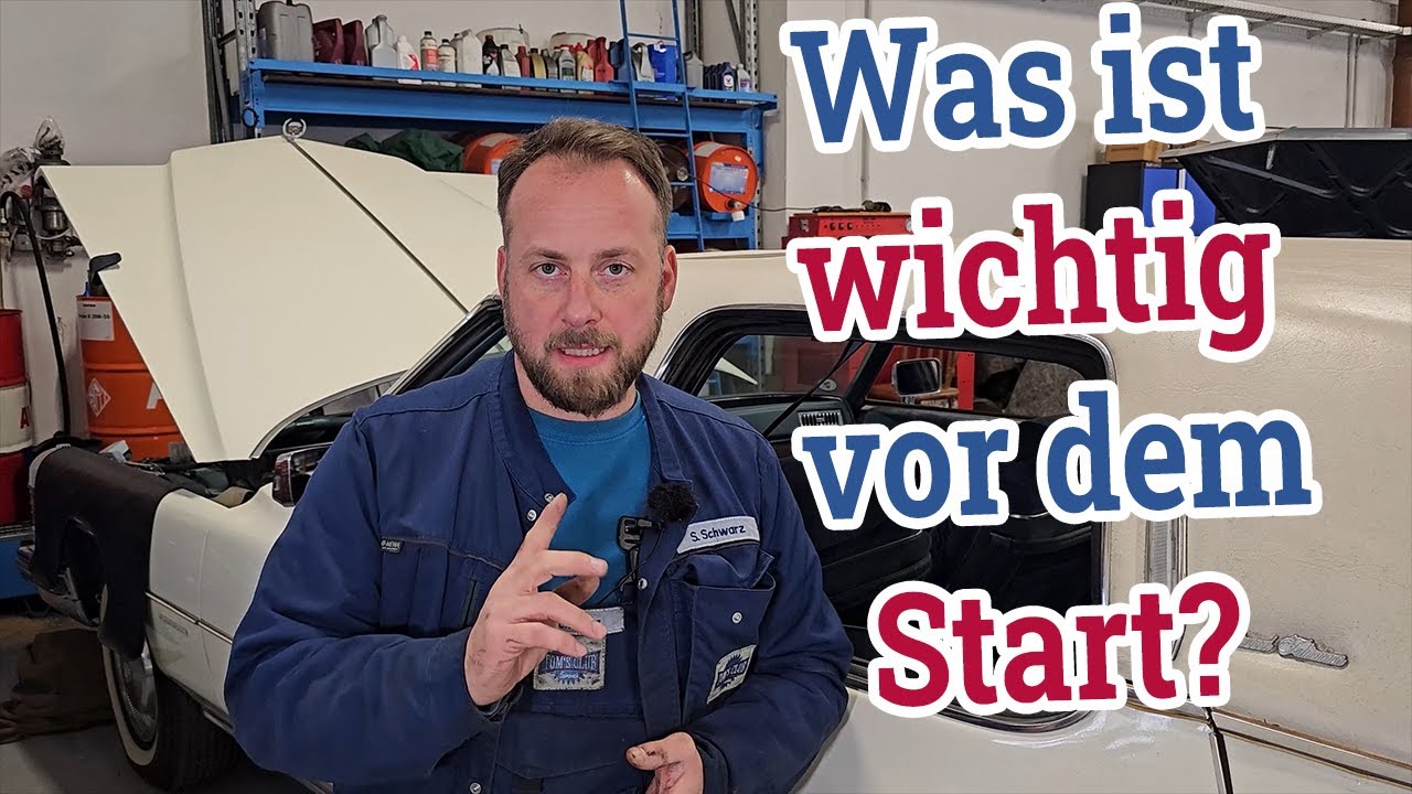 Oldtimer nach langem wieder starten? Hier ist das wichtigste!