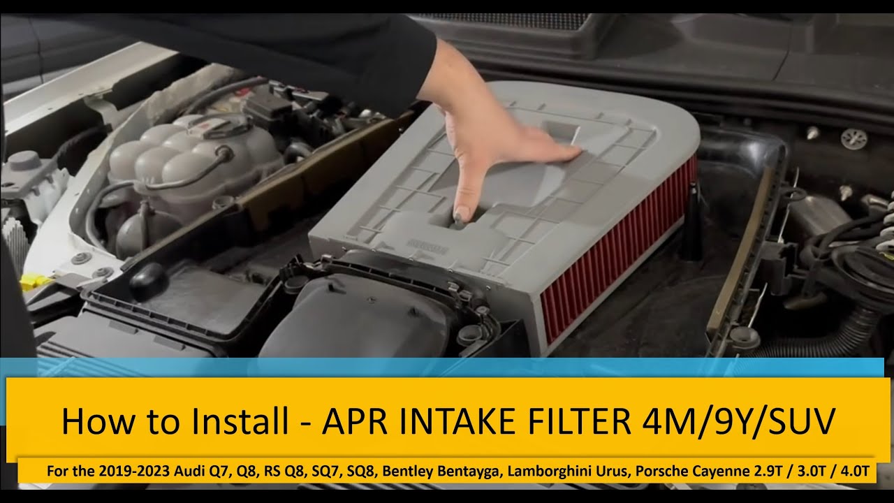 How to Install APR Intake Filter - 4M/9Y/SUV - 2.9T / 3.0T / 4.0T