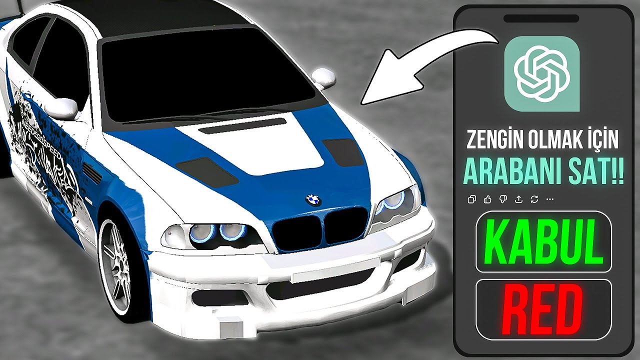 Car Parking Multiplayer ama Zengin Olmam İçin Yapay Zeka Oyunumu Yönetiyor!