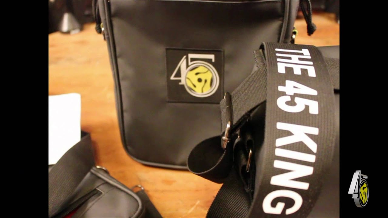 45 King Making The Beat Magma Bags with Custom Straps