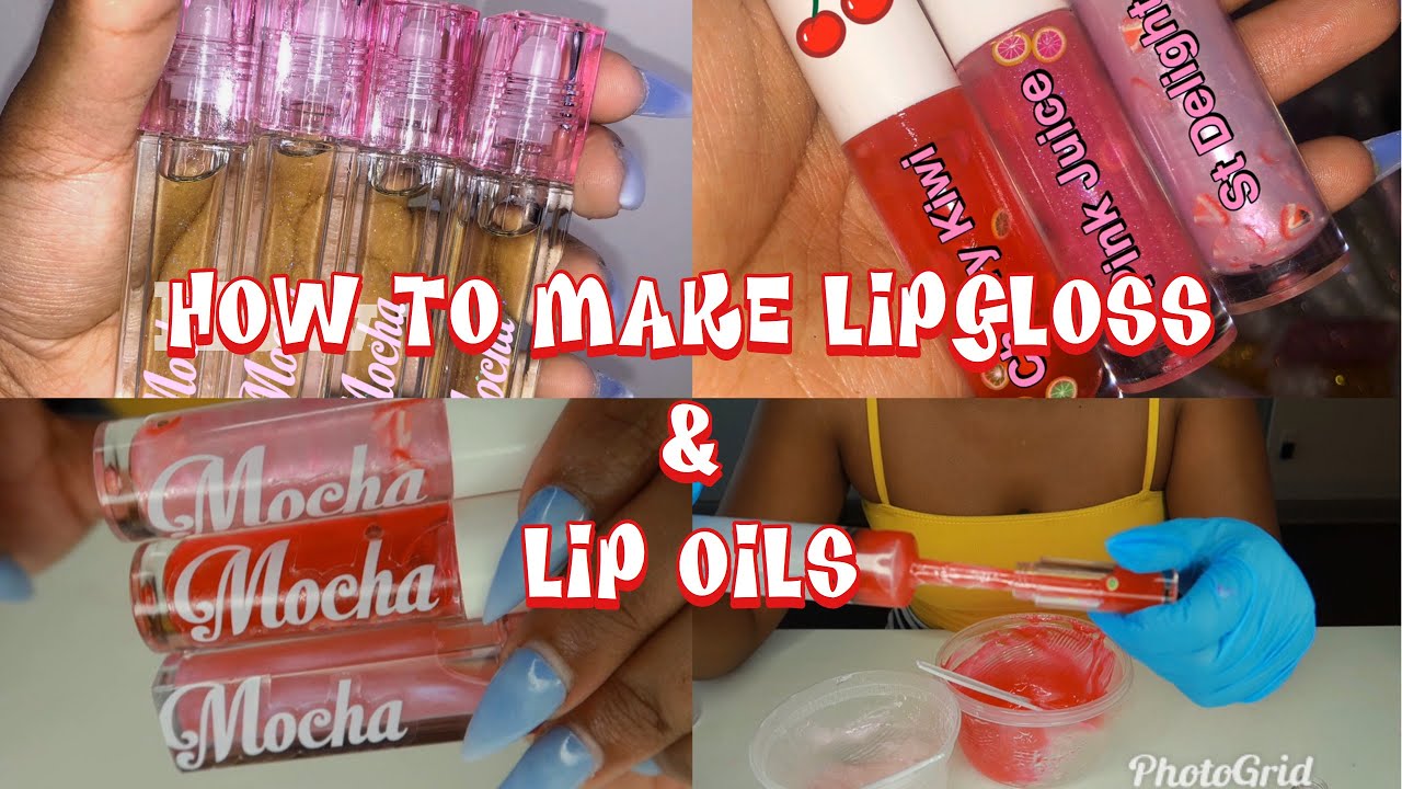 Ep. 15 HOW TO MAKE FRUIT LIPGLOSS & LIP OIL + Labels |LIFE OF AN ENTREPRENEUR