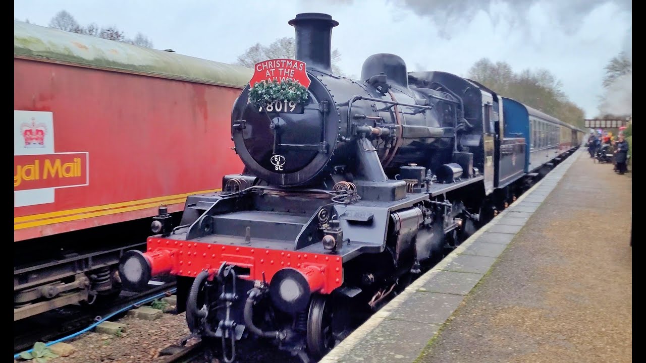 BR Standard Class 2 No. 78019 - Christmas at the Railway