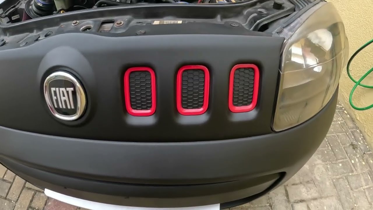 RETOCANDO PARACHOQUE DO UNO #car #fiat #fiatbrasil @Colorgin Spray @Tekbond