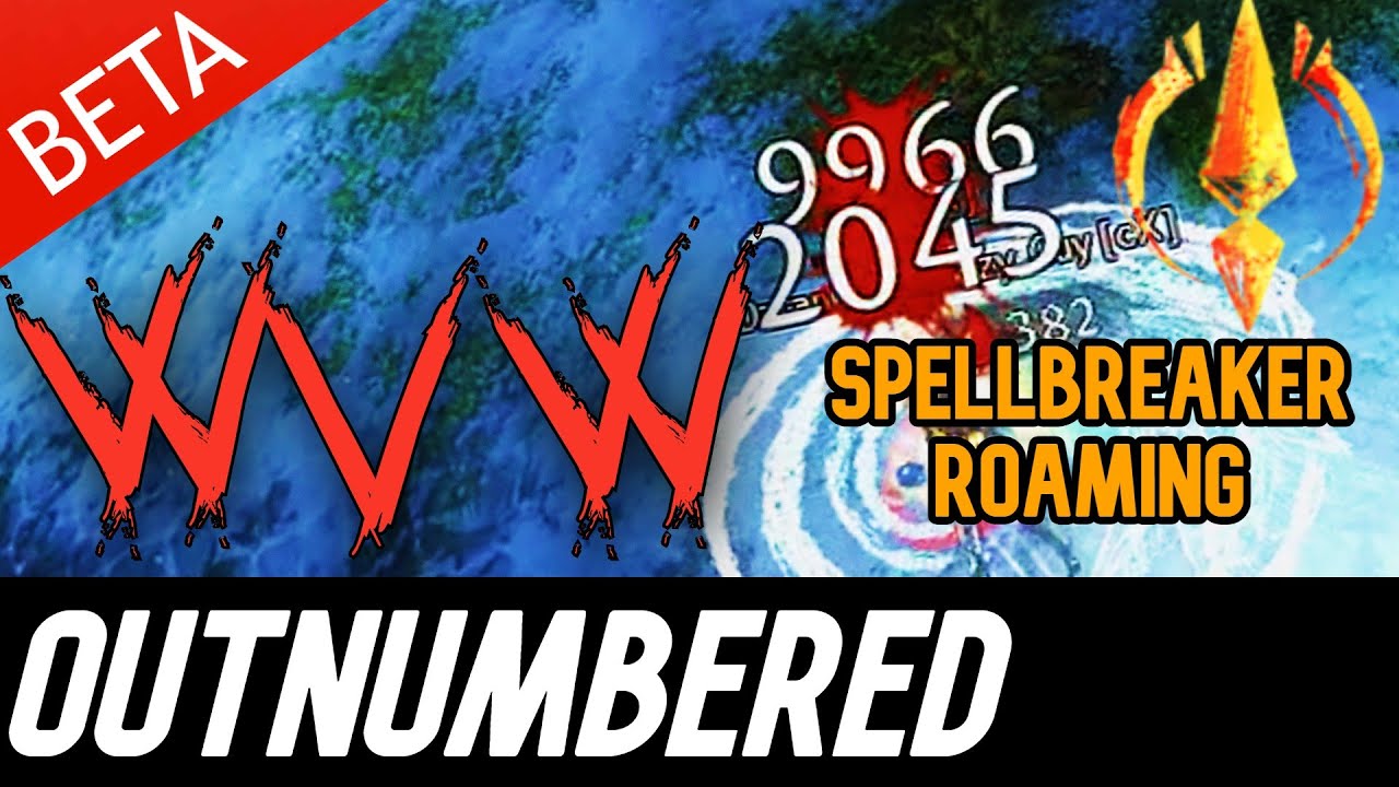 Gw2 WvW Roaming - Spellbreaker Sword-Mace/Staff During Beta Patch | #gw2 #wvw #roaming #warrior
