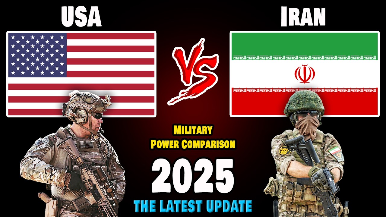 USA vs Iran Military Power Comparison 2025 | Iran vs USA Military Power 2025