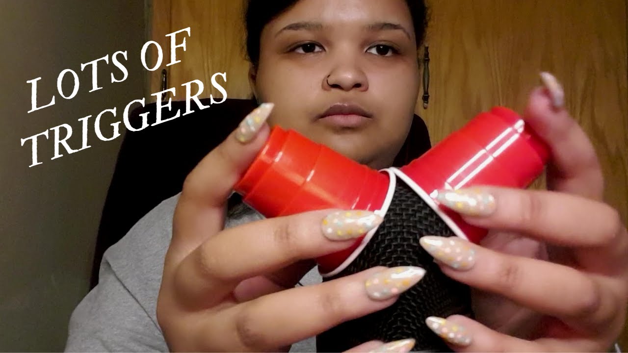 FAST AND AGGRESSIVE TRIGGERS😎 - ASMR (unedited transition)