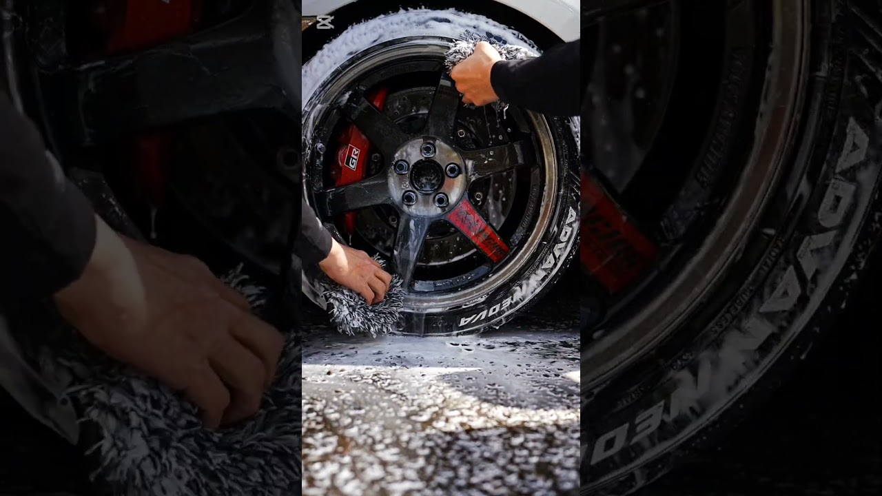 RAYS VOLKRACING TE37SL wheel cleaning