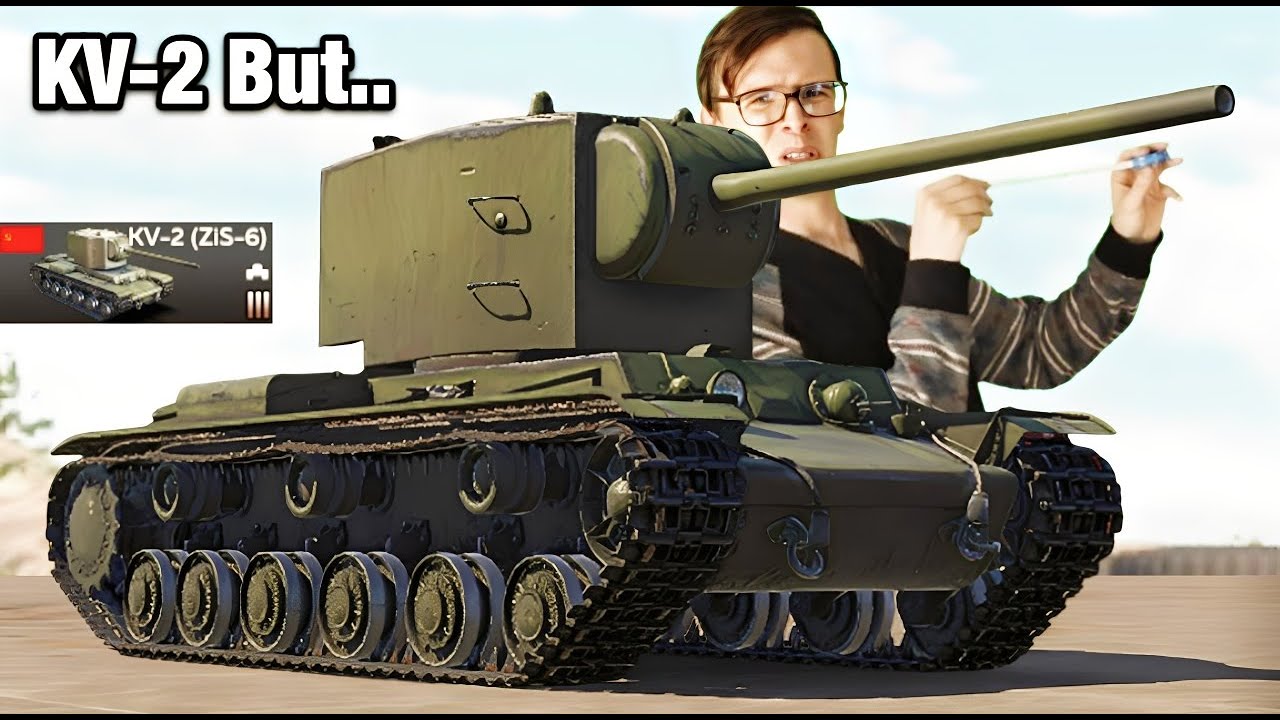 KV-2 [ZiS-6].mp4 - War thunder mobile