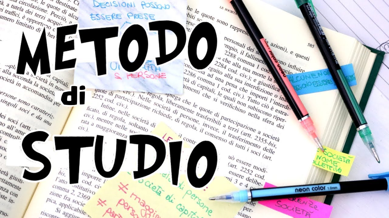 STUDIARE SENZA SOTTOLINEARE IL LIBRO?!📖4 TRUCCHI