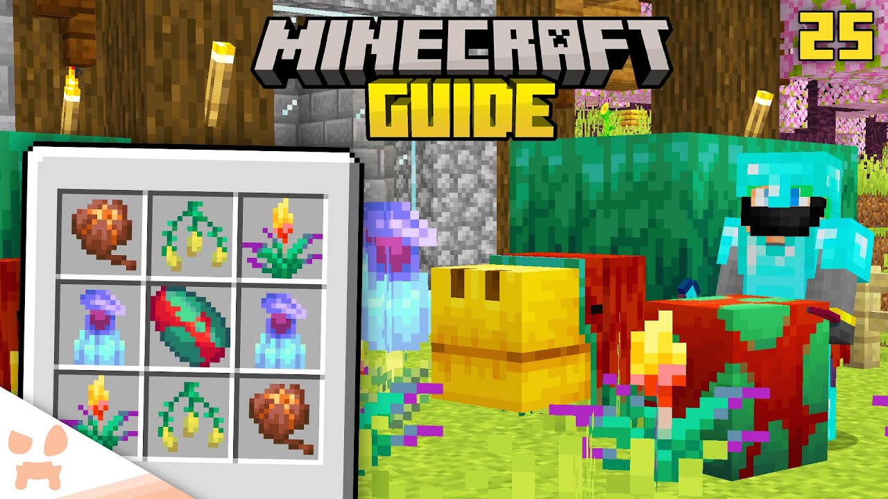 Building The BEST SNIFFER FARM For Minecraft 1.21!