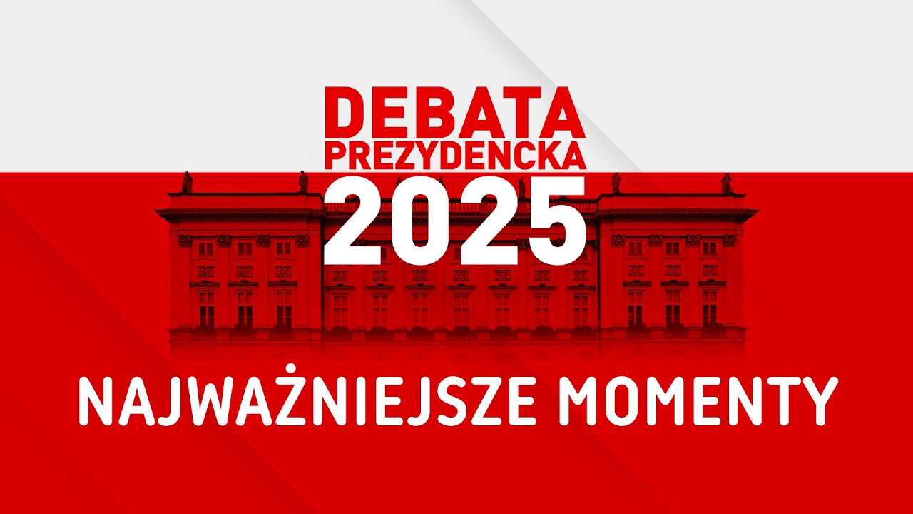 NAJWAŻNIEJSZE MOMENTY | DEBATA TRZASKOWSKI - NAWROCKI | WYBORY PREZYDENCKIE 2025