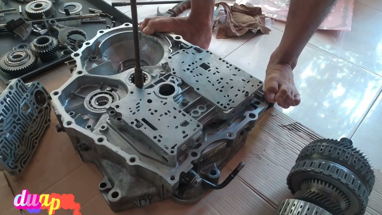 MERAKIT TRANSMISI MATIC HONDA FREED ATAU HONDA JAZZ GE8 dari nol / Assembling automatic transmission