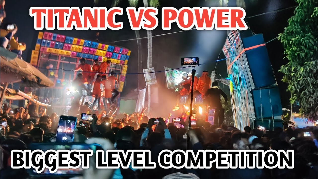 Power Music VS Titanic Music || Biggest Competition || Maa Saraswati Visarjan Bodaka Bhadrak Odisha 