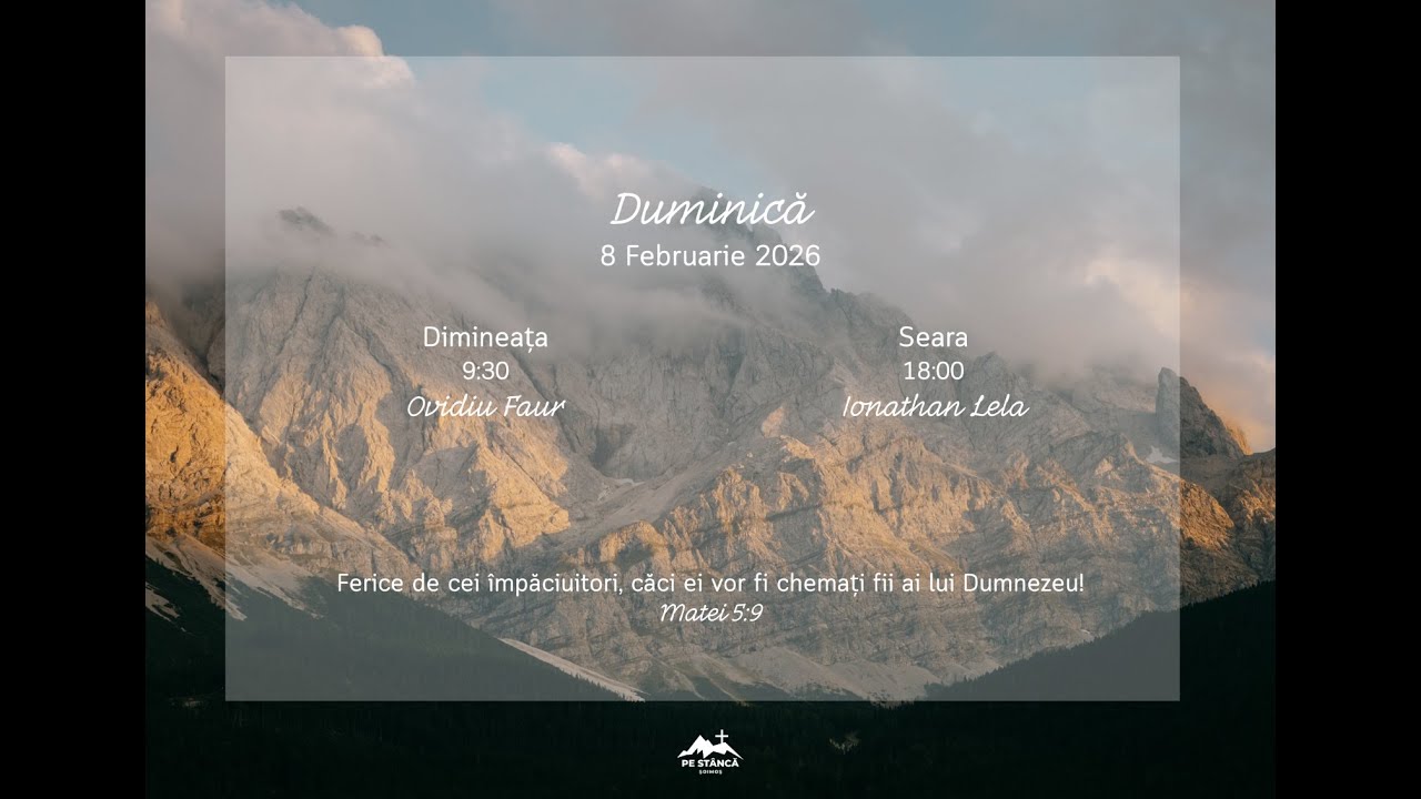 08 februarie 2026 PM Biserica ,,Pe Stanca Soimos