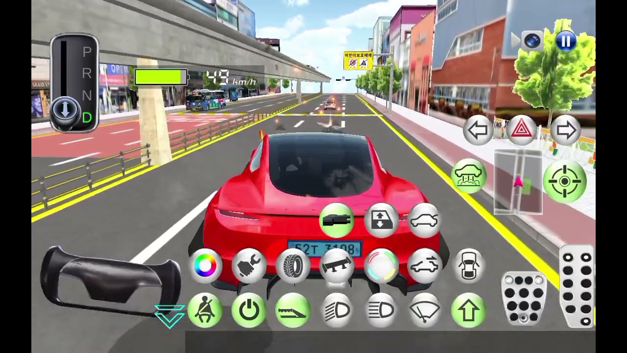 高速車の運転3D運転教室 