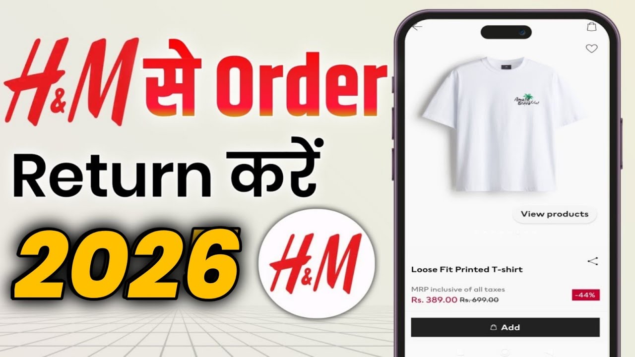 how to return h&m online orders 2026