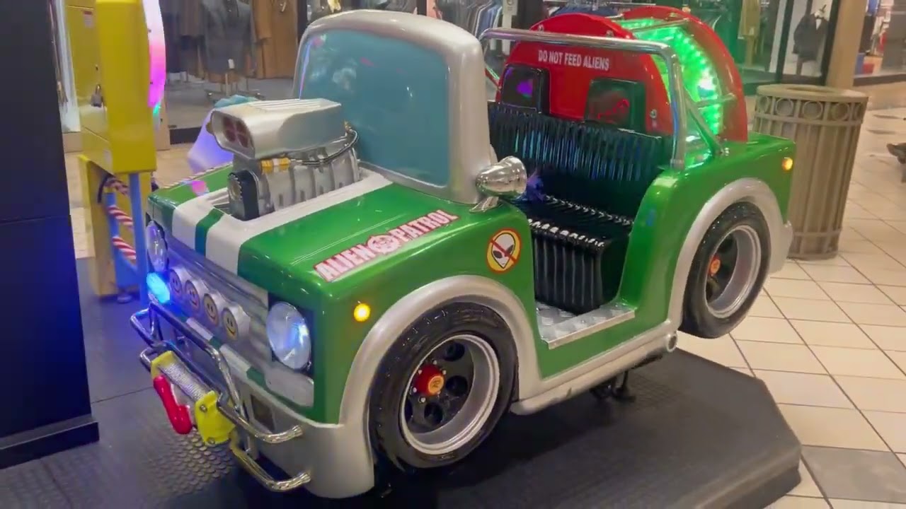 Sting international 2010 Alien patrol kiddie ride at Westgate Mall