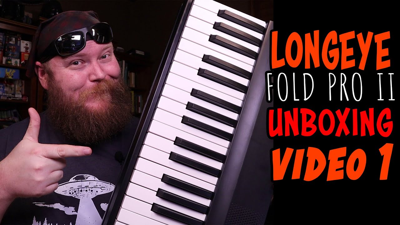 LongEye Fold Pro II - Folding Keyboard - PART 1 of 3 - Unboxing