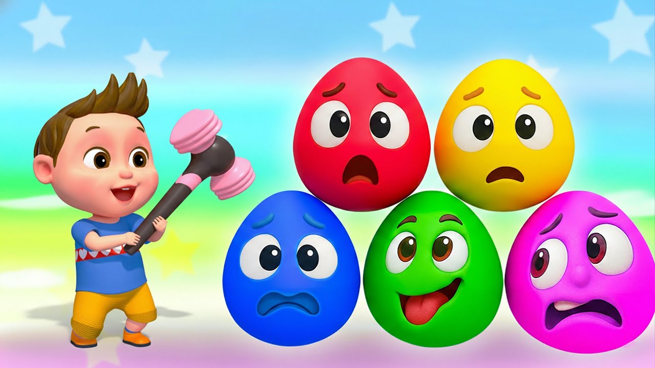 Surprise Eggs Kids Songs | Learn Colors | Song for Kids | Bum Bum Kids Nursery Rhymes & Kids Songs