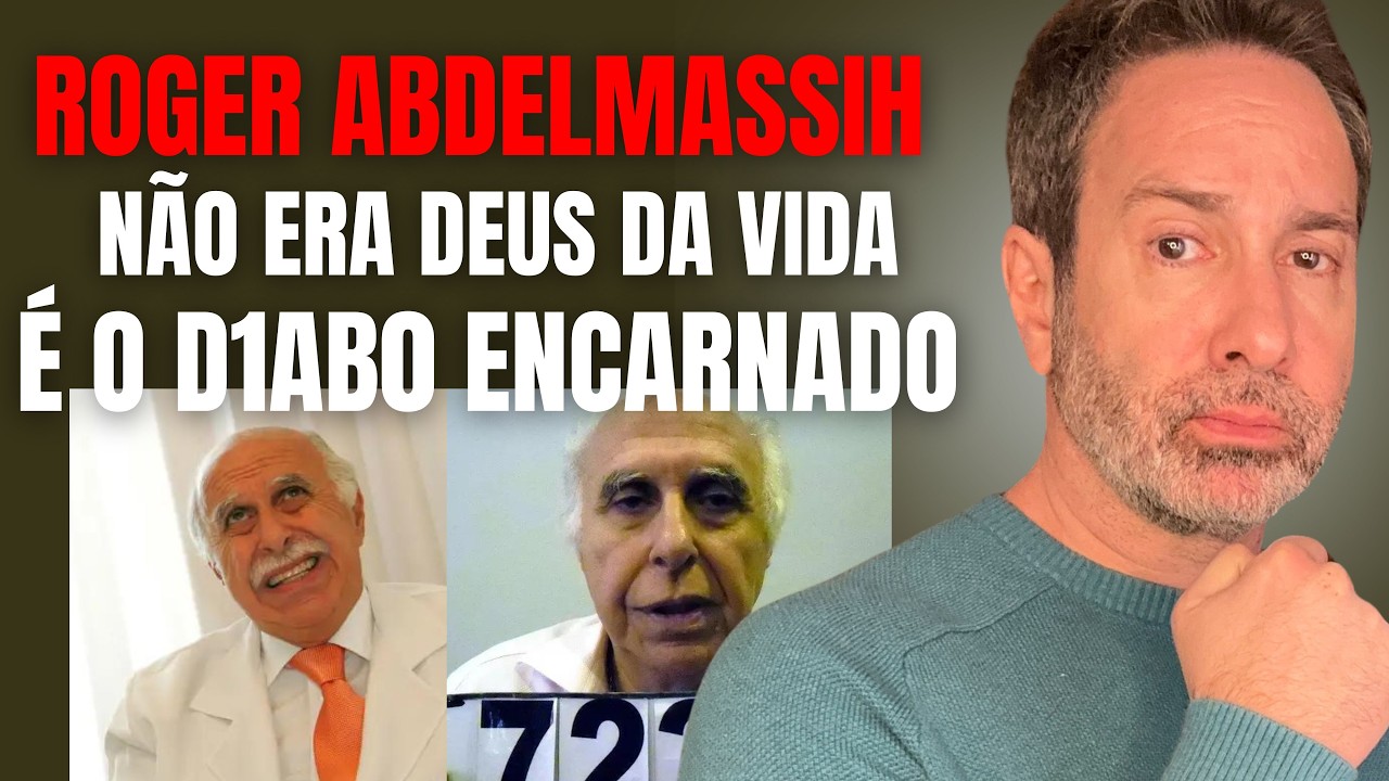 O DIABO QUE BRINCAVA DE SER DEUS DA VIDA - ROGER ABDELMASSIH - MAIS QUE CRIME, O MAL EM FORMA HUMANA