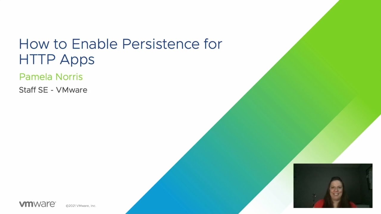 How to Enable Persistence for HTTP Apps