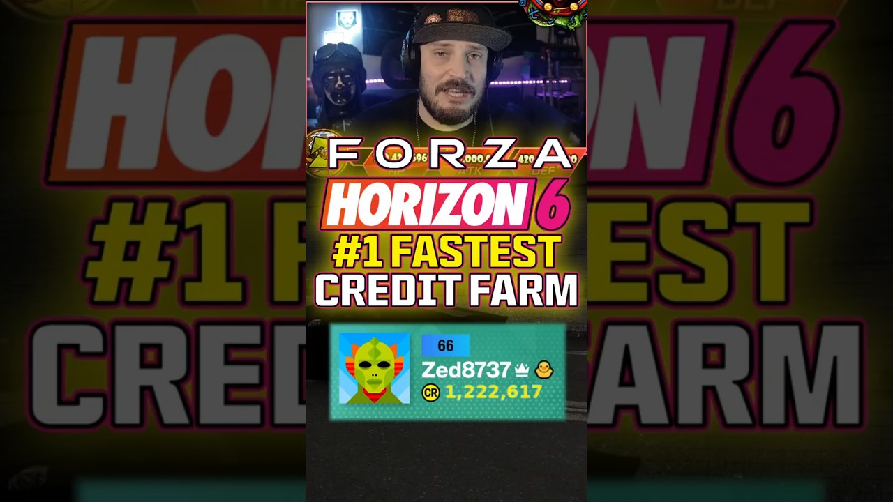 САМЫЙ БЫСТРЫЙ СПОСОБ ЗАРАБОТАТЬ ДЕНЬГИ В FORZA HORIZON 6!