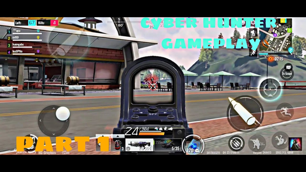 Cyber Hunter - Gameplay part 1 - Squad BATTLE ROYALE | (iOS , Android )