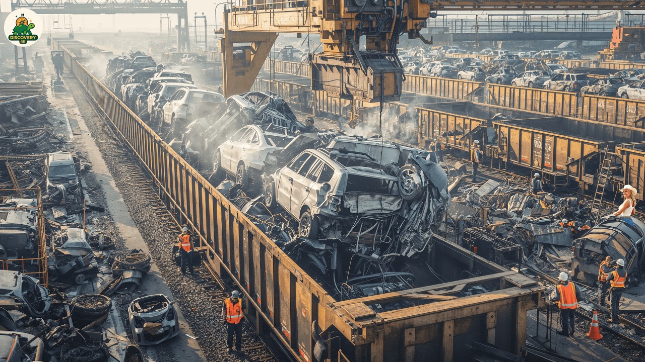 The Truth Inside the Super Giant EV Recycling Factory After Millions of Electric Cars Retire?