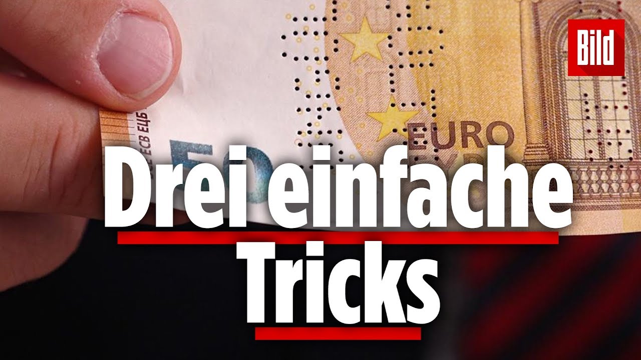 Bundesbank-Chef erklärt: Mit diesen Tricks erkennst du Falschgeld sofort