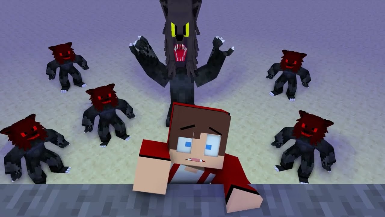 Why JJ Became Scary JJ.EXE ? Survival Battle - Maizen Minecraft Animation