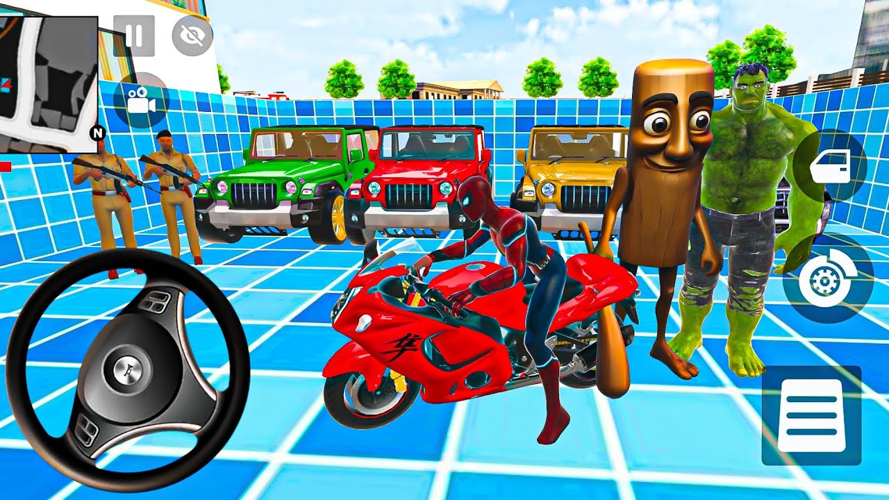 🎪 Indian Thift Auto BatMan Game 🦚 Superhero Modify 💡Lightning_McQueen🔥 Purchase All Car 🏎️ & Bike 🏍️